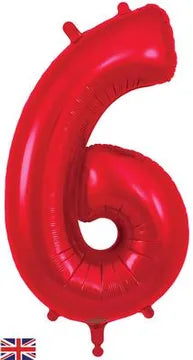 Oaktree Foil Number - Red