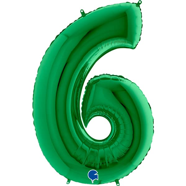 40” Grabo Green Numbers
