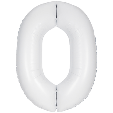 34” Unique Matte White