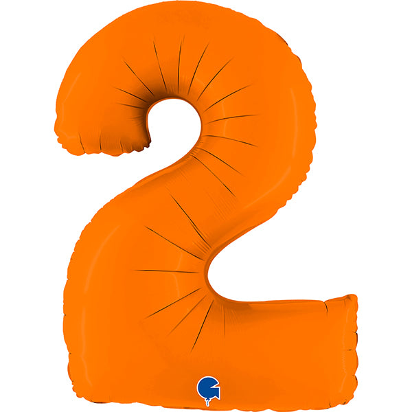 40” Grabo Orange Numbers
