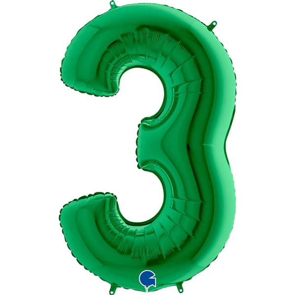 40” Grabo Green Numbers