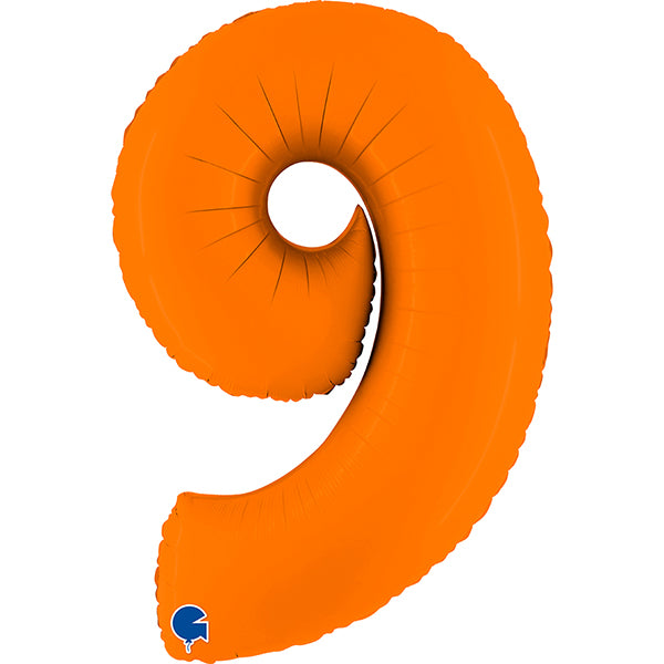 40” Grabo Orange Numbers