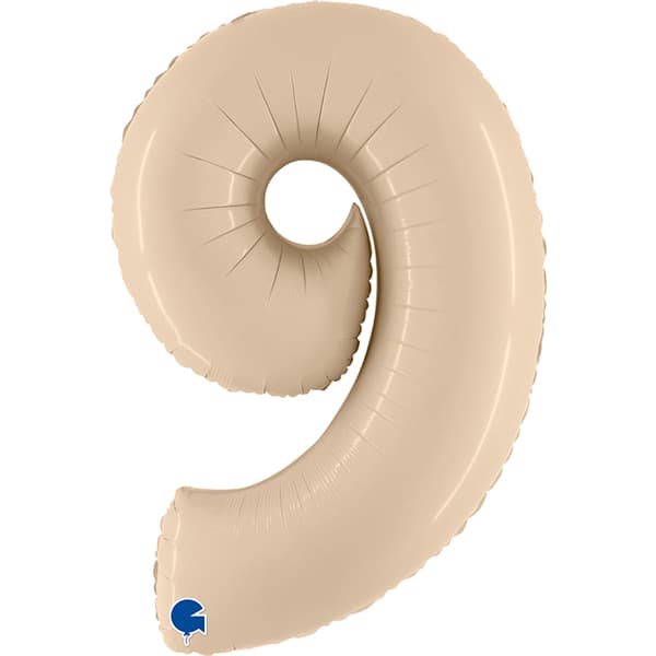40” Grabo Cream Numbers