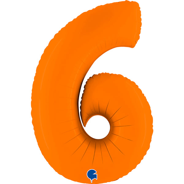 40” Grabo Orange Numbers