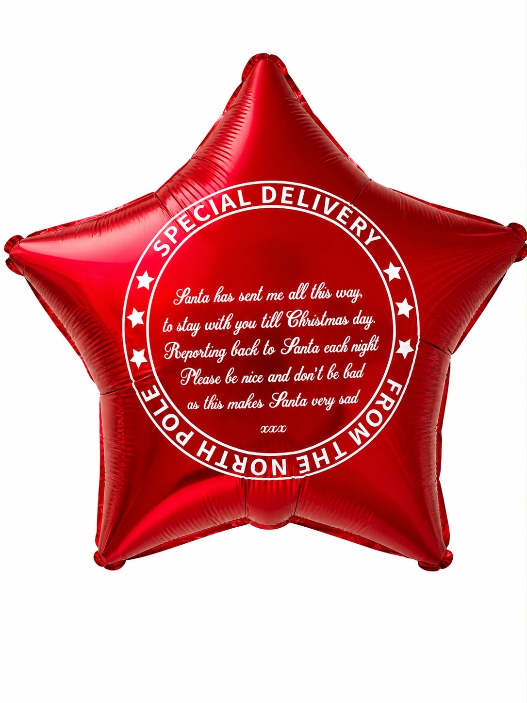 18” Red Star Special Delivery
