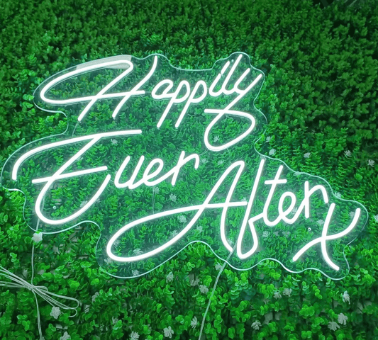 Happily Ever After Neon Sign