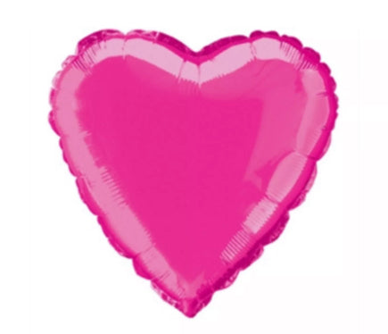 Unique 18” Hot Pink Heart Foil