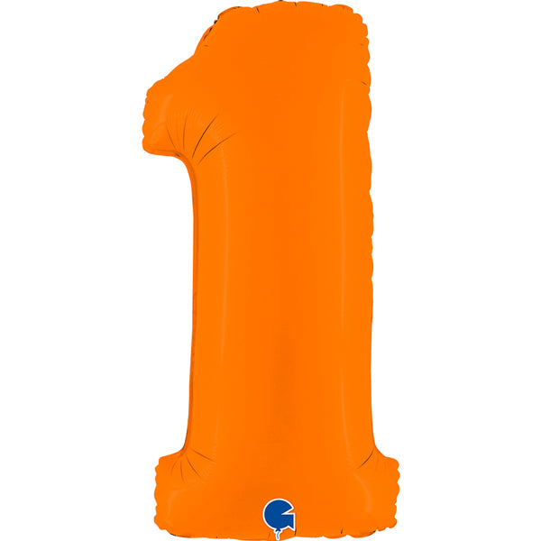 40” Grabo Orange Numbers