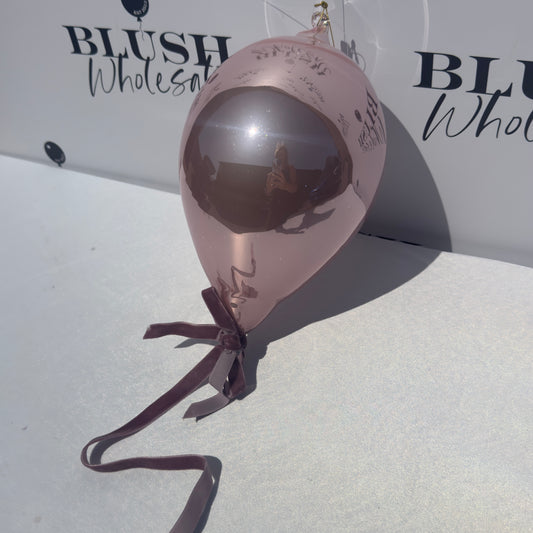 Glass Hanging Balloon Decoration