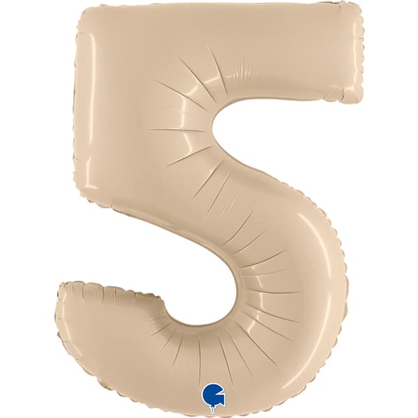 40” Grabo Cream Numbers