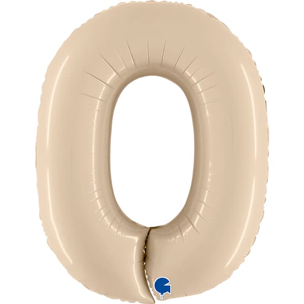 40” Grabo Cream Numbers