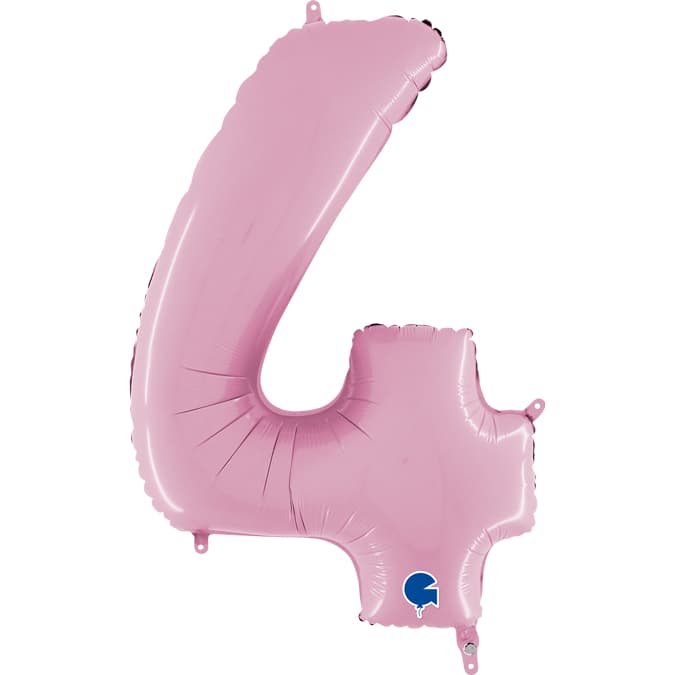 40” Grabo Pastel Pink Numbers
