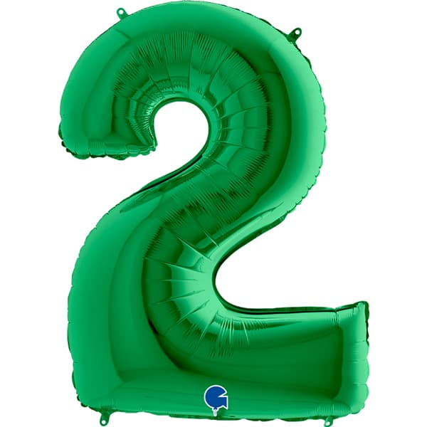 40” Grabo Green Numbers