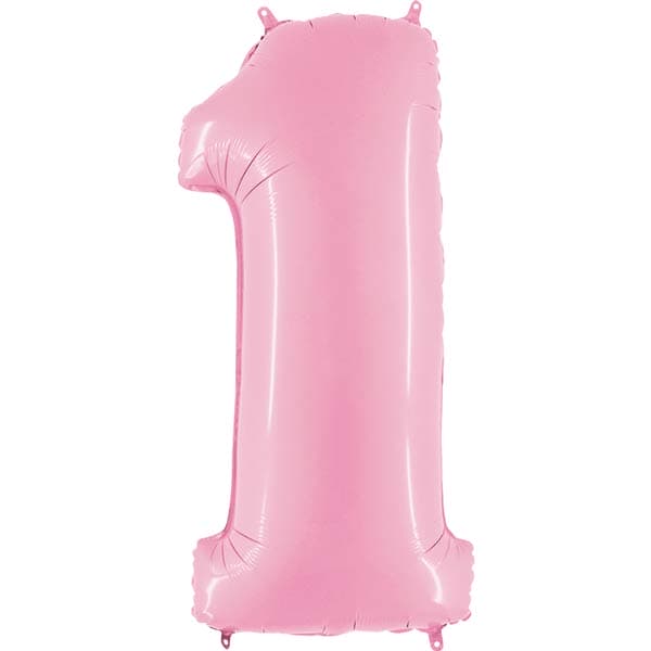 40” Grabo Pastel Pink Numbers