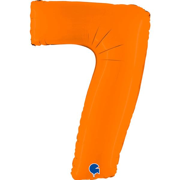 40” Grabo Orange Numbers