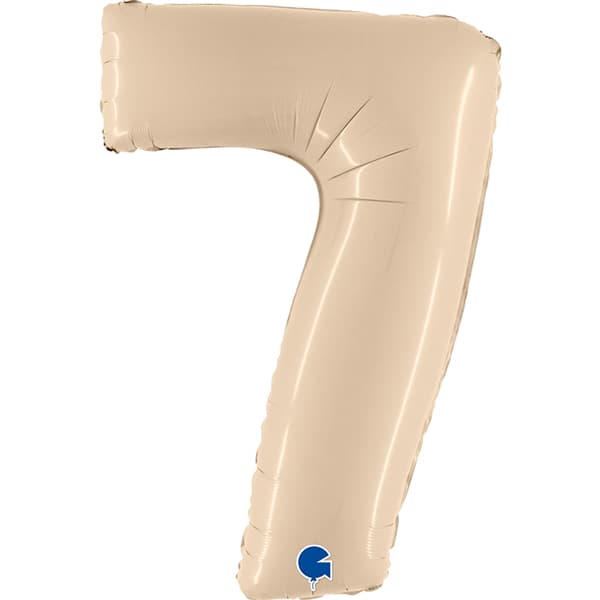 40” Grabo Cream Numbers