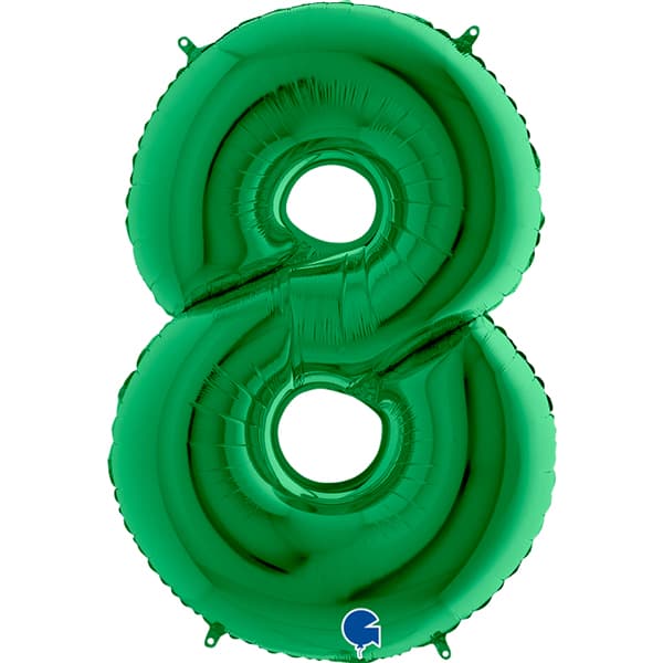 40” Grabo Green Numbers