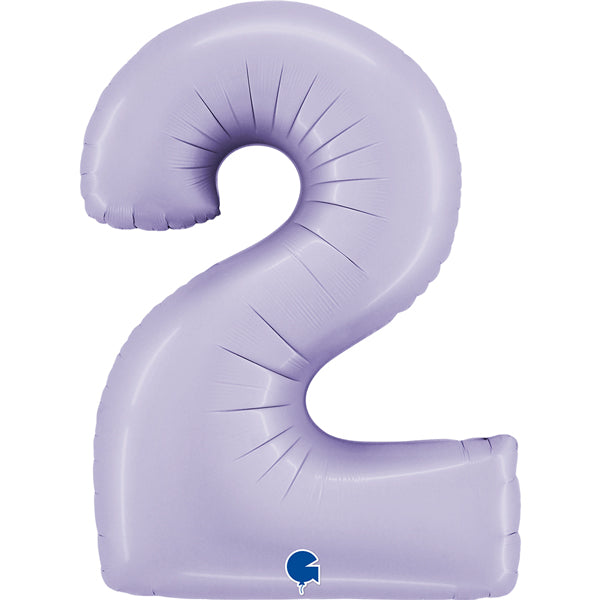 40” Grabo Lilac Numbers