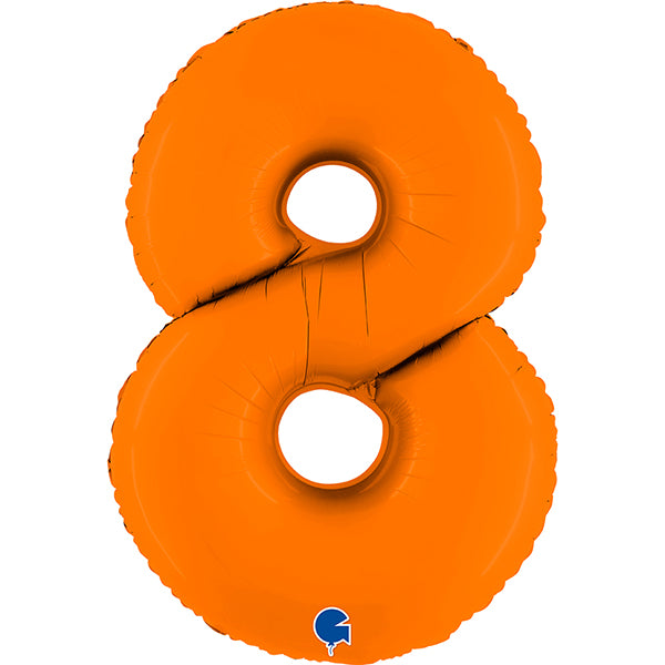 40” Grabo Orange Numbers