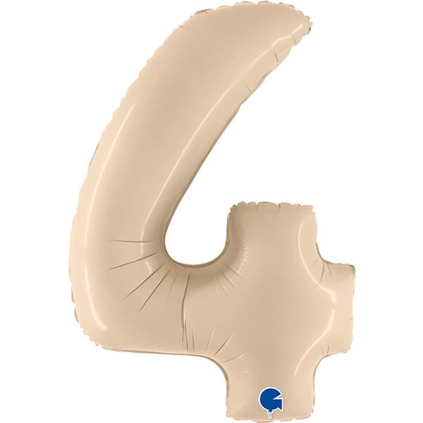 40” Grabo Cream Numbers