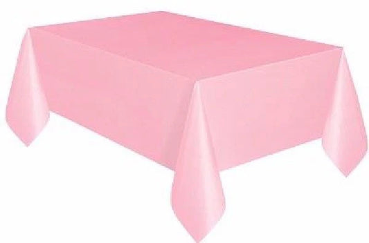 Unique Plastic Tablecover - Pink