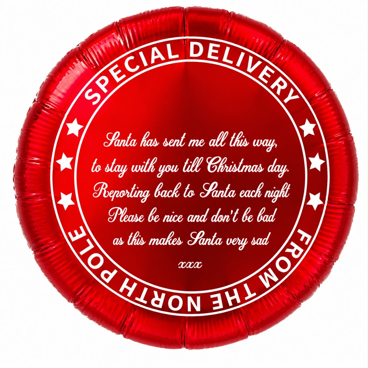 18” Red Circle Special Delivery