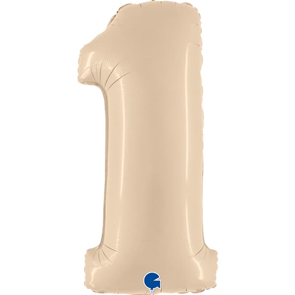 40” Grabo Cream Numbers