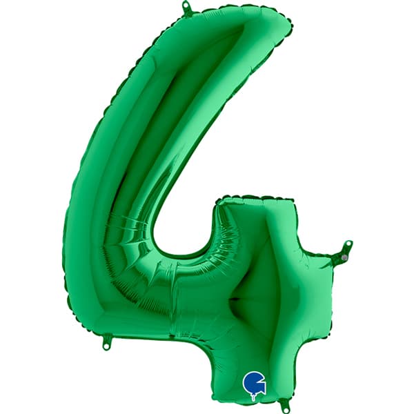 40” Grabo Green Numbers