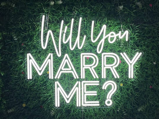 Will You Marry Me Neon Sign