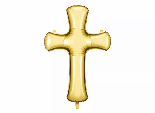 36” Party Deco Gold Cross