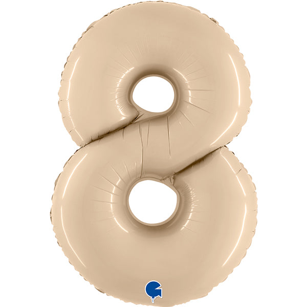 40” Grabo Cream Numbers