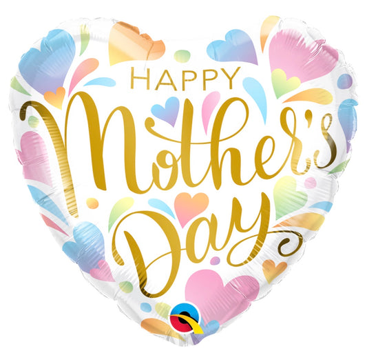 Qualatex 18” Pastel Mother’s Day Heart