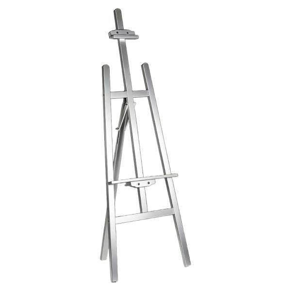 White wooden easel