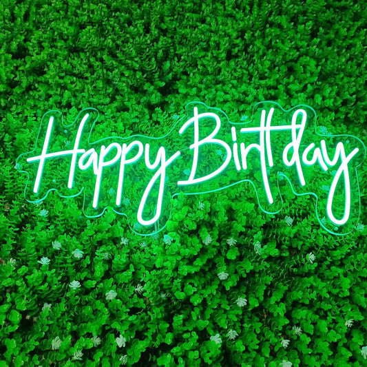 Happy Birthday Neon Sign