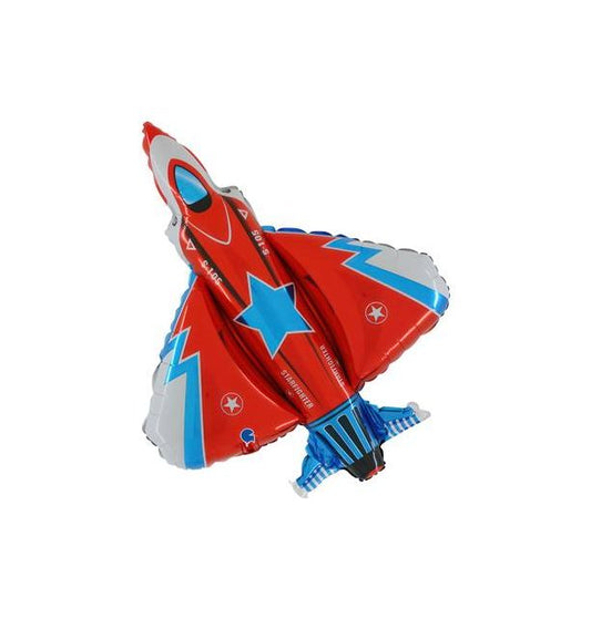 Grabo 28” Red Fighter Plane